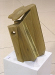 41 EAST 57 th street NY, sculpture en bois 50 cm x 25 cm 30 cm