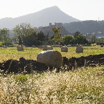 Plaine de La Garde, meules