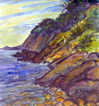 Contre-jour &agrave; Portissol