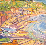 Bord de mer &agrave; Carqueiranne (vue est)